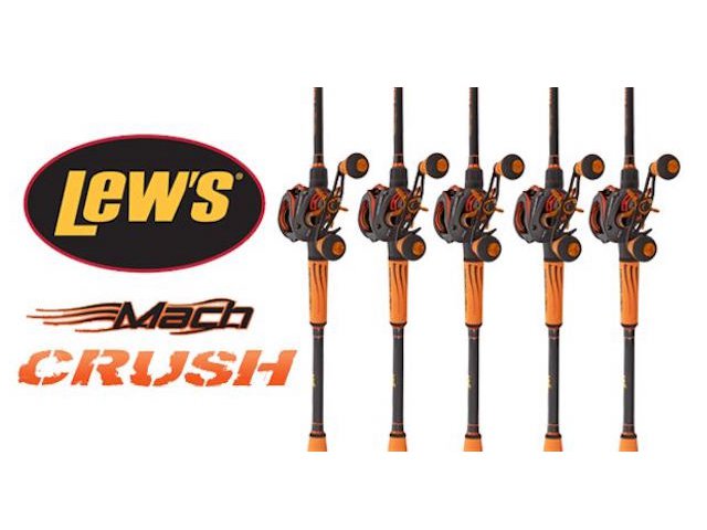  Lew s Mach Crush Baitcast Combo Giveaway - ends Oct 10 